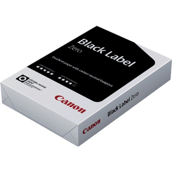 Kopieerpapier Canon Black Label Zero A4 80gr wit 500 vel