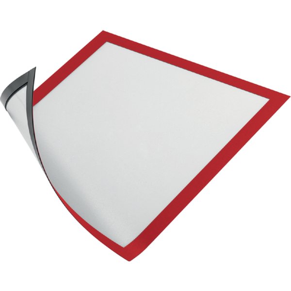 Durable 486903 DURAFRAME MAGNETIC A4 - 4869 Magnetisch frame DIN A4 Rood (b x h) 238 mm x 324 mm 5 stuk(s)