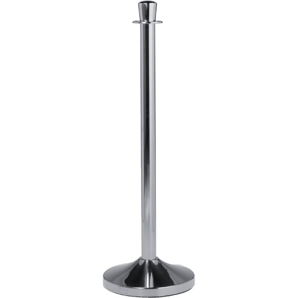 Afzetpaal Securit 100cm met voet chroom