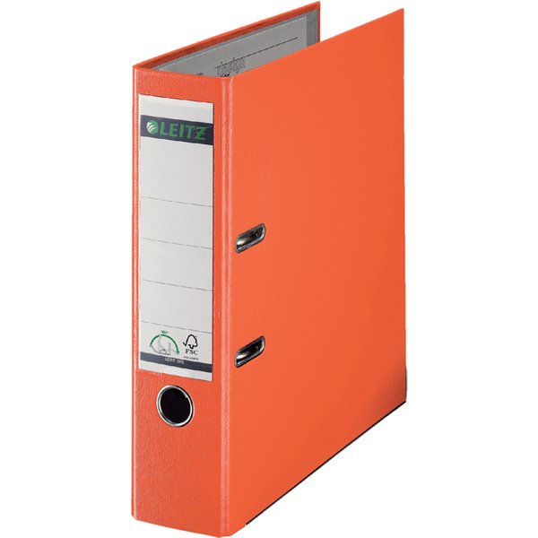 Leitz Ordner 1010 DIN A4 Rugbreedte: 80 mm Oranje 2 beugels 10105045