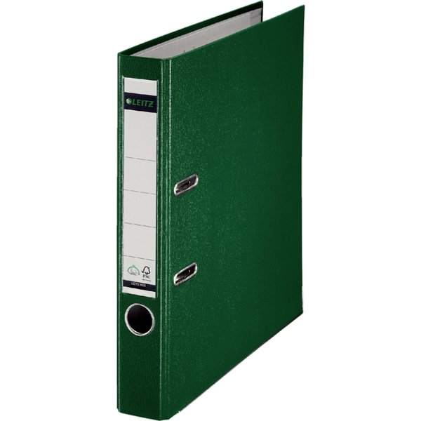 Ordner Leitz 1015 180° 50mm PP A4 groen