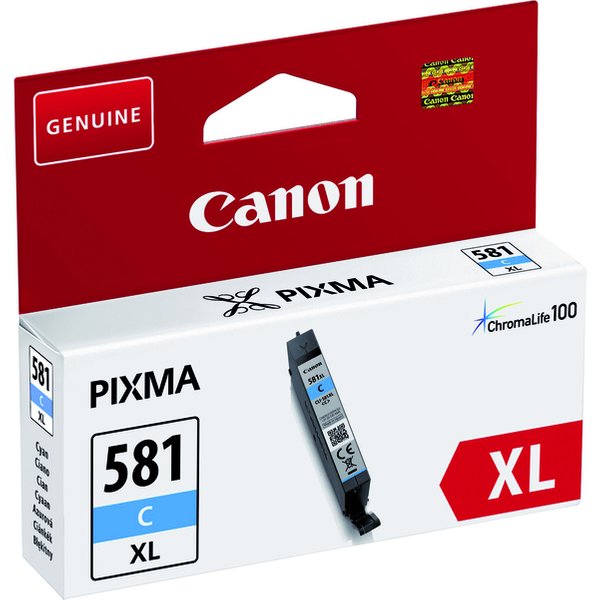 Canon Inktcartridge CLI-581 CXL Origineel Cyaan 2049 C 001