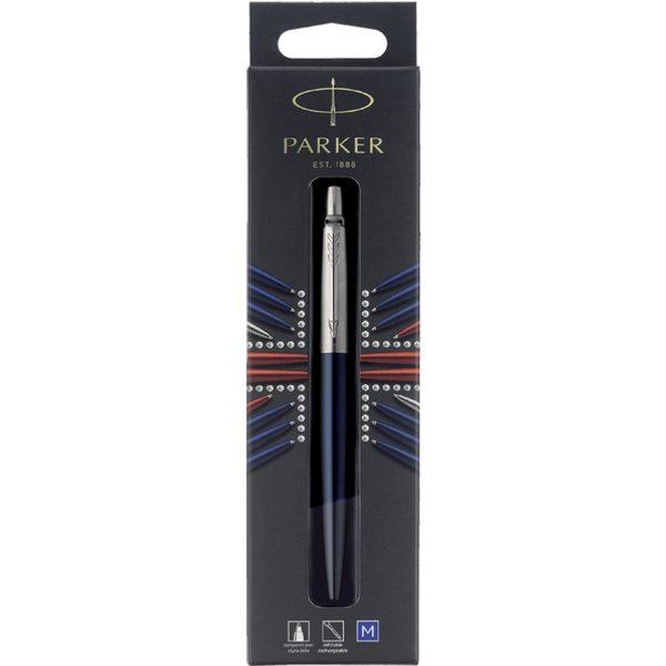Balpen Parker Jotter Royal blue CT medium blister à 1 stuk