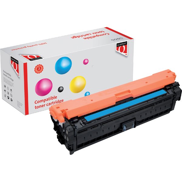 Tonercartridge Quantore alternatief tbv HP CE741A 307A blauw