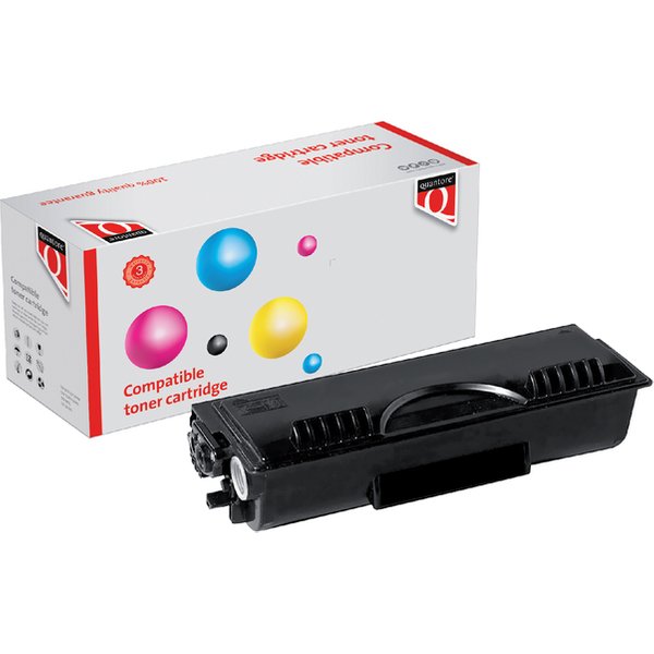 Toner Quantore alternatief tbv Brother TN-6600BK zwart