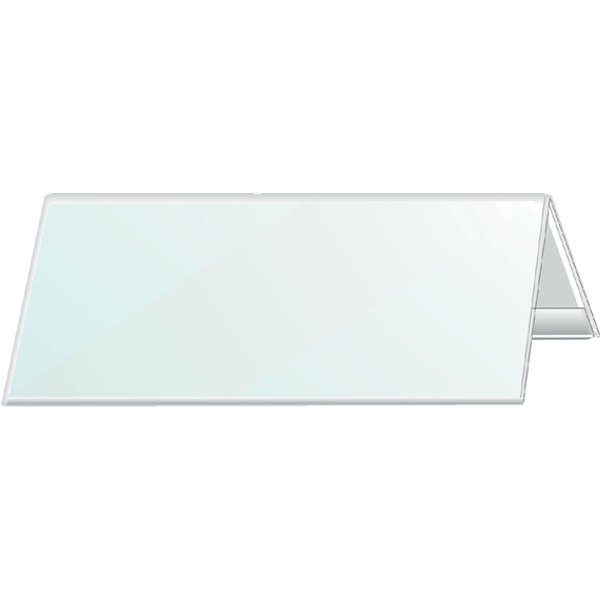 Tafelnaambord Durable 8053 105x297mm transparant