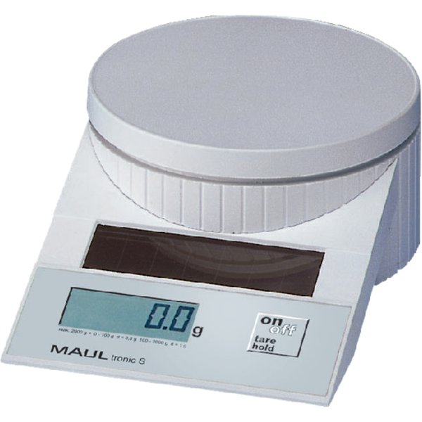 Maul MAULtronic S 2000 1512002 Brievenweegschaal Weegbereik (max.) 2 kg Resolutie 0.5 g Wit