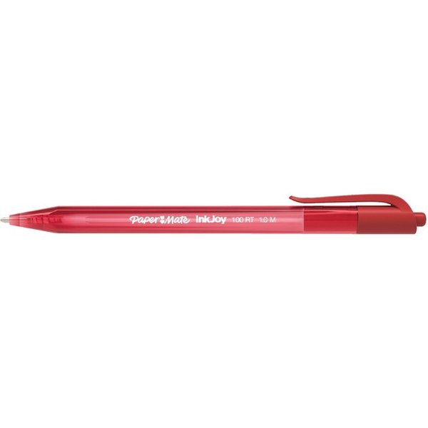 Balpen Paper Mate Inkjoy 100RT medium rood