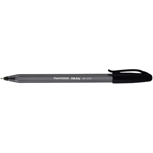 Balpen Paper Mate Inkjoy 100 medium zwart