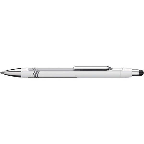 Balpen Schneider stylus Epsilon Touch extra breed wit/zilver