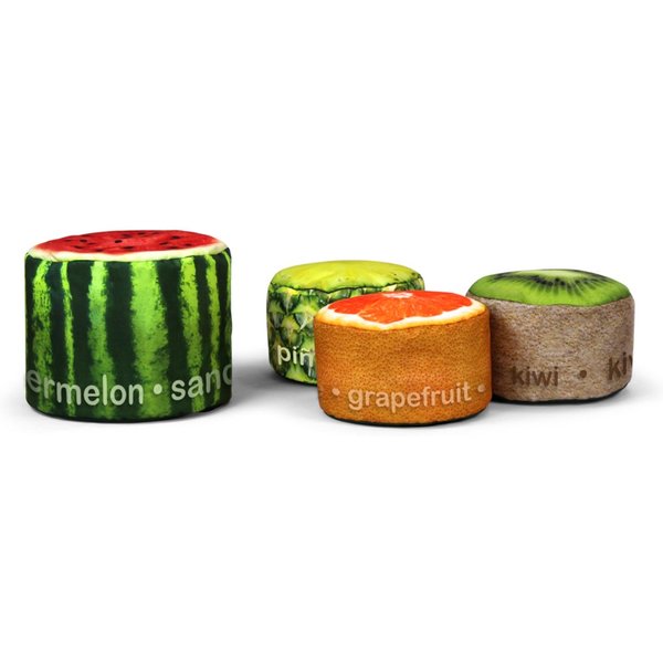 Story Time Fruit Stool Bean Bags - Pack of 4