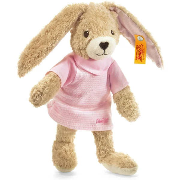 Steiff Baby Pink Hoppel Rabbit Soft Toy
