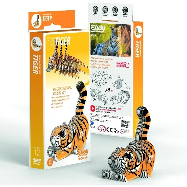 EUGY Tiger 3D Craft Kid