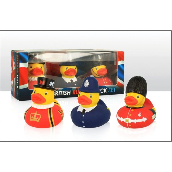 Rubber Ducks London 7.5cm Set Of 3