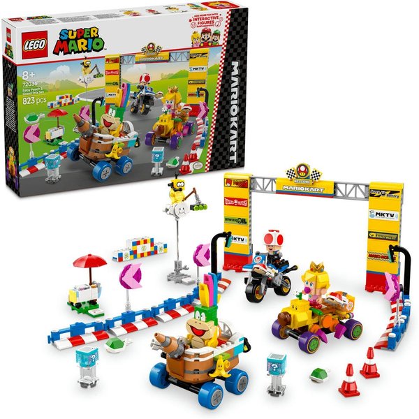 LEGO® Super Mario: Mario Kart – Baby Peach & Grand Prix Set 72036