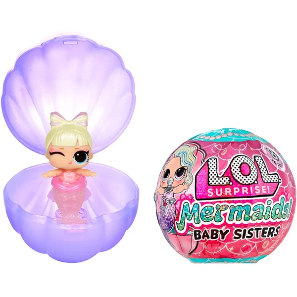 Lol Surprise Mermaids! Baby Sisters With Color Change Tails Assortment