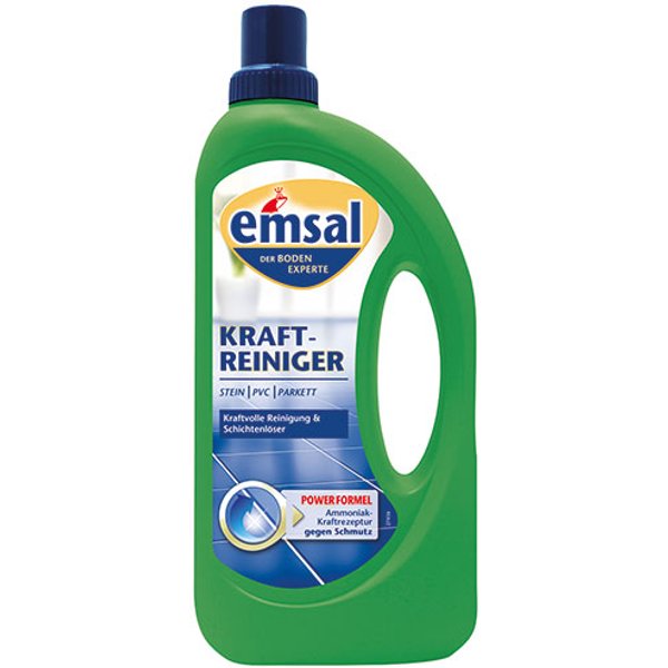 emsal Kraftreiniger Bodenpflege, für Stein-, PVC- und Parkettböden,1L