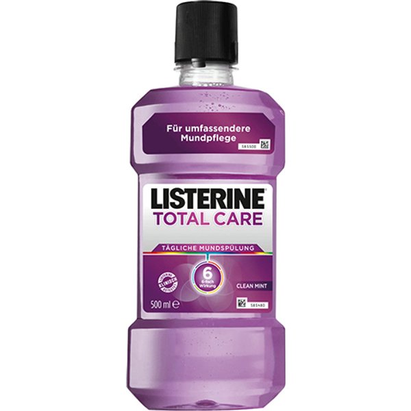 Listerine Total Care Clean Mint, Mundspülung, 500 ml