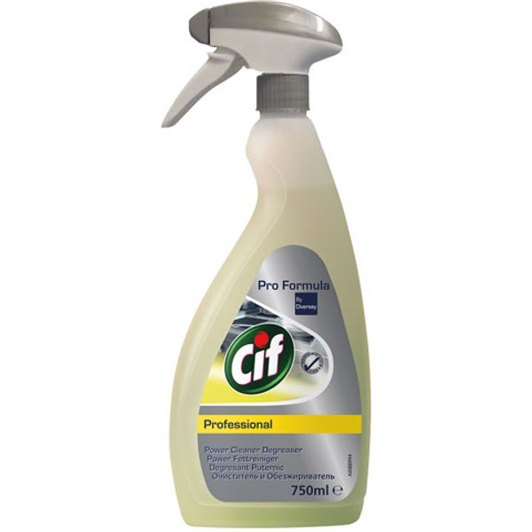 Cif Power Fettreiniger Professional (Pro Formula), Pumpe, 750 ml