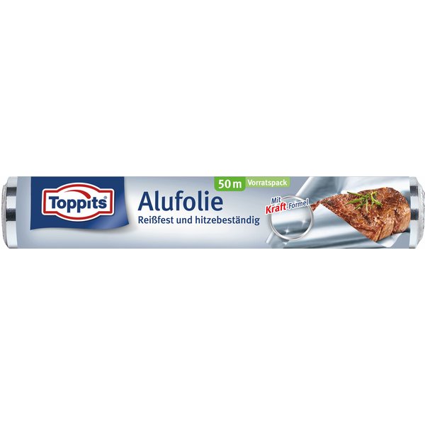 Toppits Alufolie, 29 cm breit, 50 m
