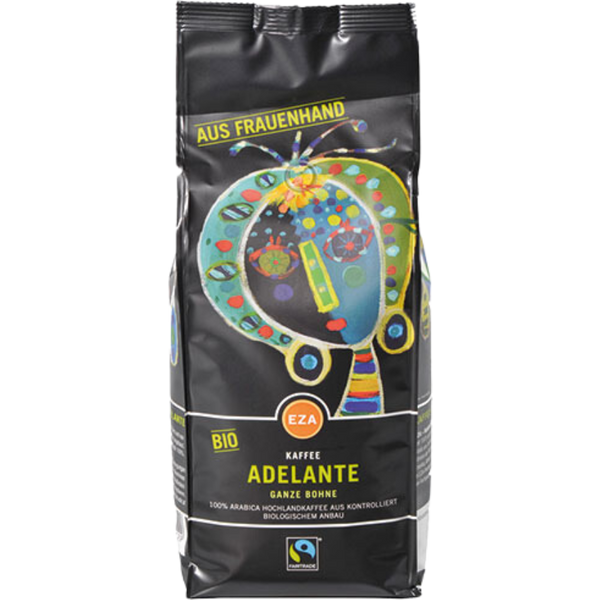 Eza Fairtrade Adelante, Bio-Kaffee Aus Frauenhand, Ganze Bohne, 1Kg-image