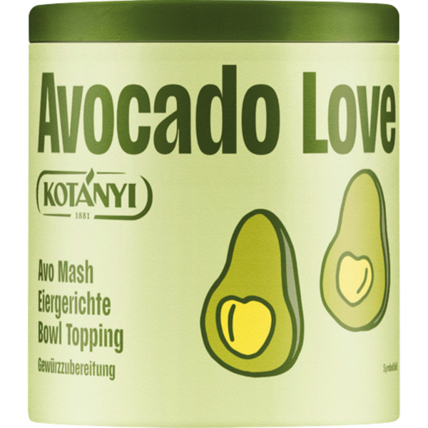 Kotanyi Everyday Avocado Love, Gewürzzubereitung für Eiergerichte, 60g