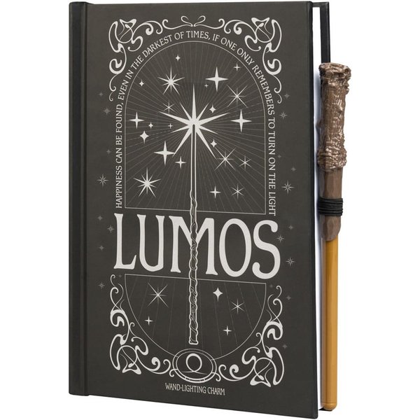 Harry Potter Notizbuch Lumos Mit Zauberstab-image