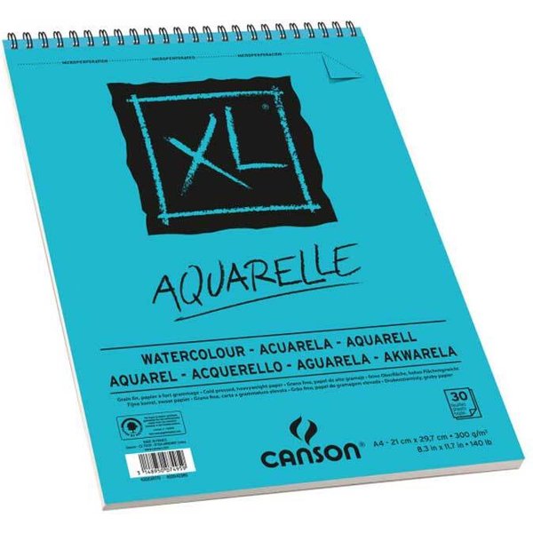Canson Xl Spiralblock Aquarelle A3 30 Blatt-image