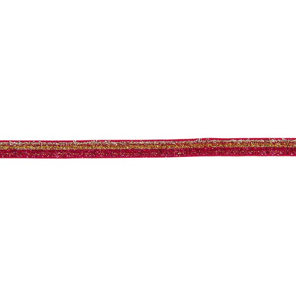 Glitzerband Pink/Gold/Silber-image