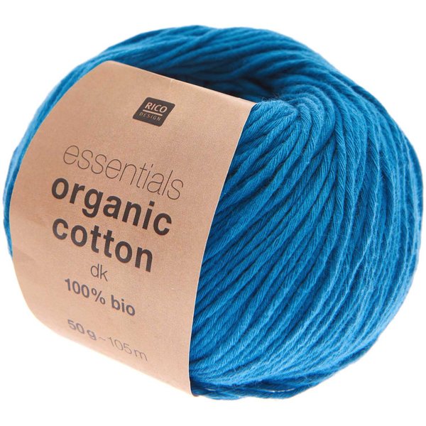 Rico Design Essentials Organic Cotton Dk Himmelblau-image