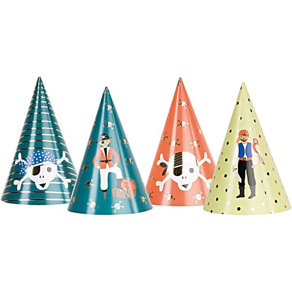 Rico Design PartyhüTe Pirat 20Cm 8 StüCk-image
