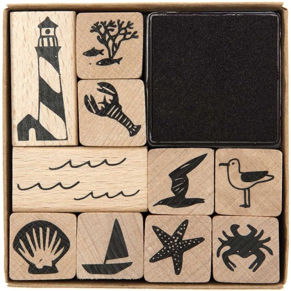 Rico Design Paper Poetry Stempelset Maritim-image