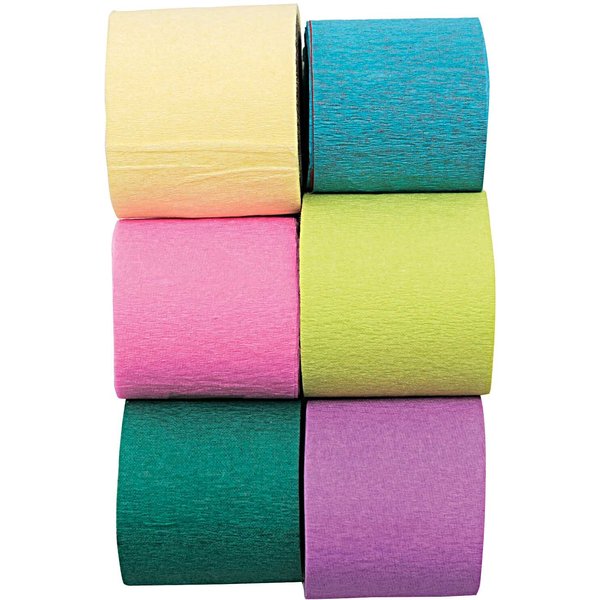 KreppbäNder Mix FrüHling 3,5Cm 10M 6 StüCk-image