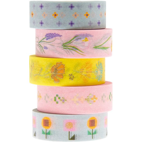 Paper Poetry Tape Set Futschikato Blumen-image