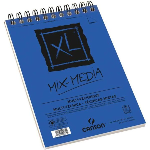 Canson Xl Spiralblock Mix Media A4 30 Blatt-image