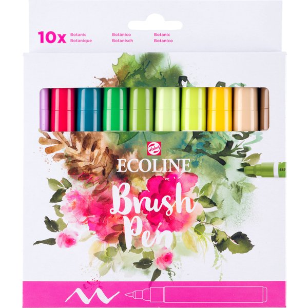 Ecoline Brush Pen Set Botanik-image