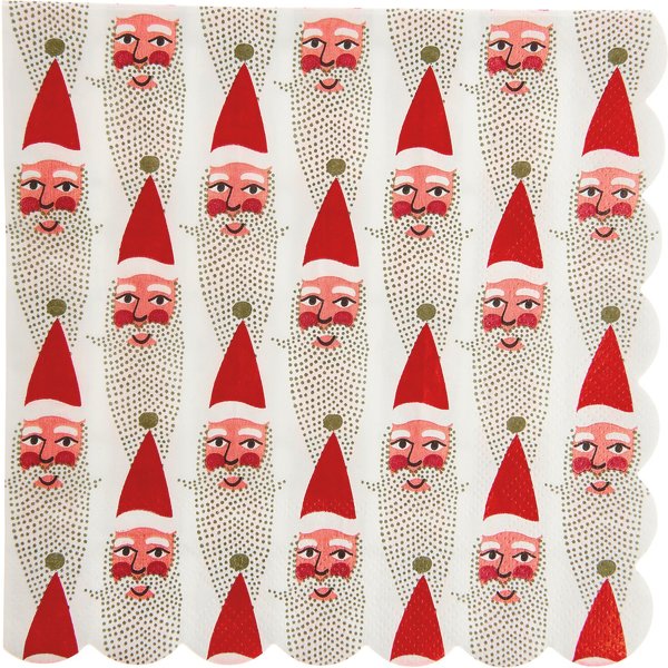 Rico Design Servietten Advent Weihnachtsmann 20 StüCk-image