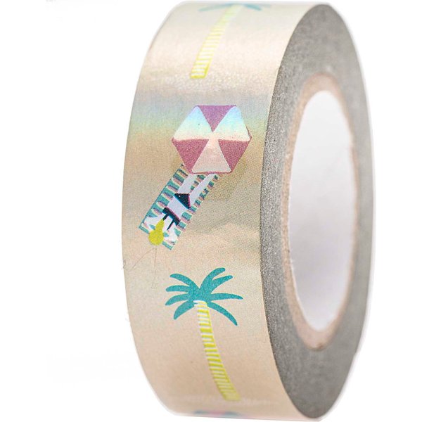 Rico Design Paper Poetry Tape Beach 1,5Cm 10M-image