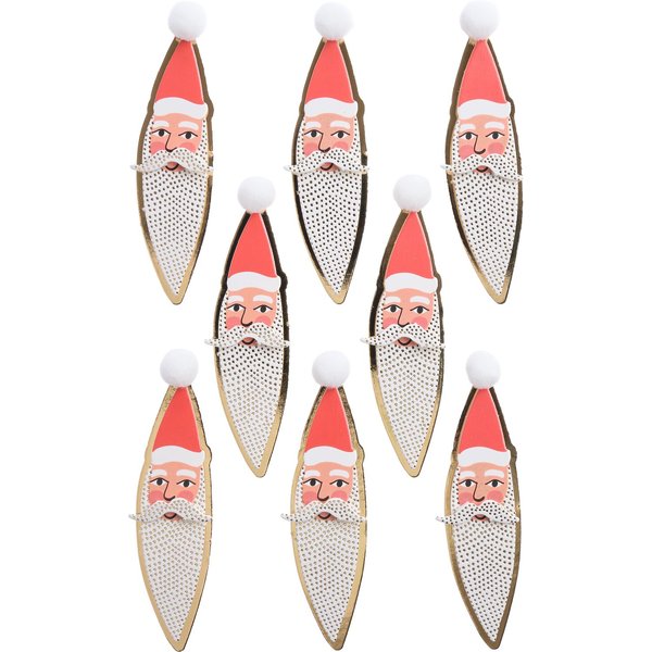 Rico Design Paper Poetry 3D Sticker Advent Weihnachtsmann 1 Bogen-image