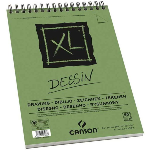 Canson Xl Spiralblock Dessin A4 50 Blatt-image