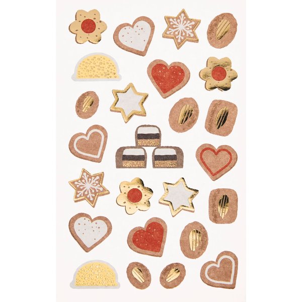 Paper Poetry Papiersticker Cookies 3 BöGen-image