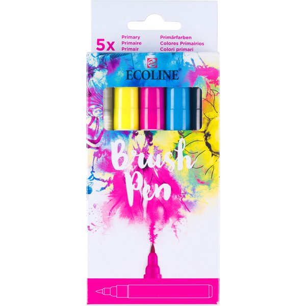 Ecoline Brush Pen Set PrimäRfarben-image