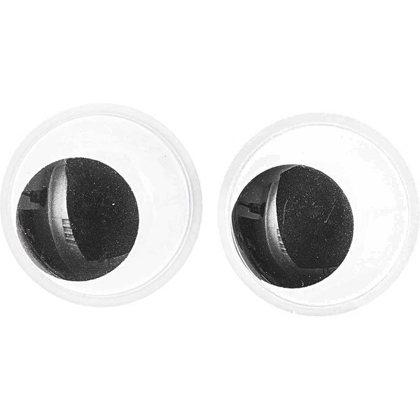 Rico Design Wackelaugen Rund 24 Mm, 6 StüCk-image