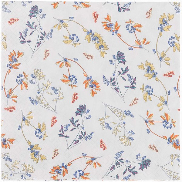 Servietten Blumen Flieder 33X33Cm 20 StüCk-image