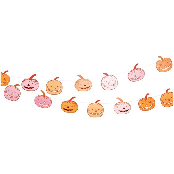 Rico Design Paper Poetry Girlande Halloween KüRbis 3M-image