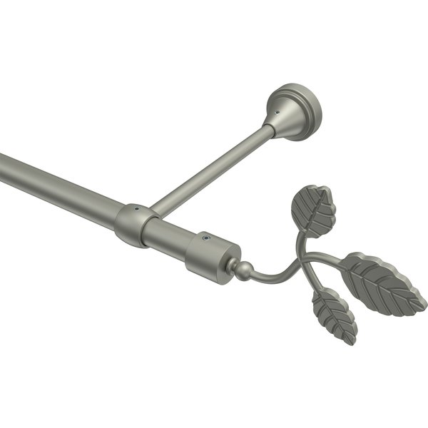 Gardinenstange Chrom matt, Metall 16 mm Ø Primus Alessia