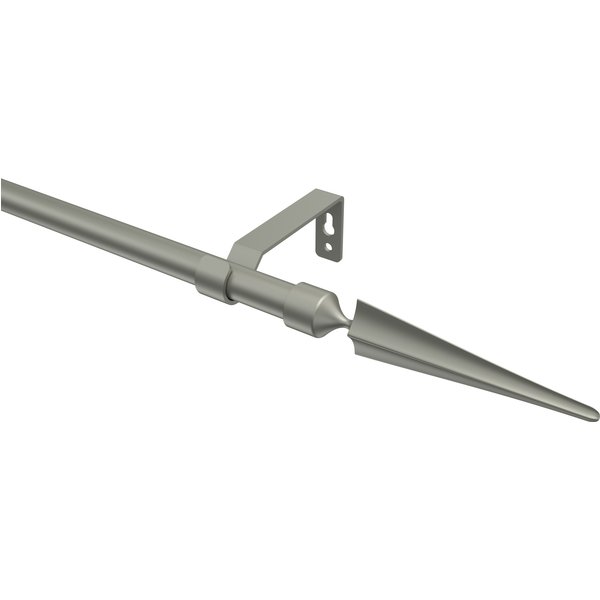 Vorhangstange Chrom matt, Metall 16 mm Ø Olymp Lorenzo