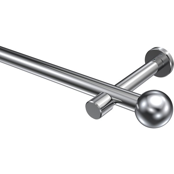 Stilgarnitur Chrom, Metall 20 mm Ø Prestige Luino