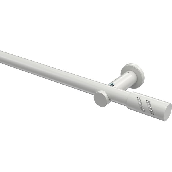 Stilgarnituren Weiß, Metall 20 mm Ø Platon Zoena