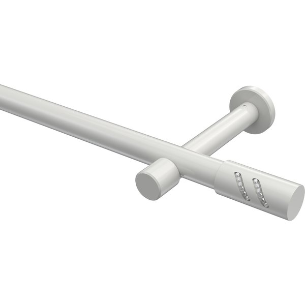 Stilgarnitur Weiß, Metall 20 mm Ø Prestige Zoena